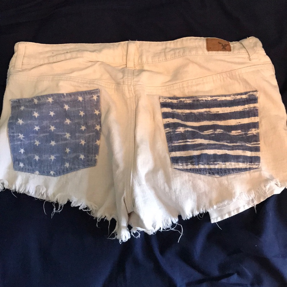 American flag shorts